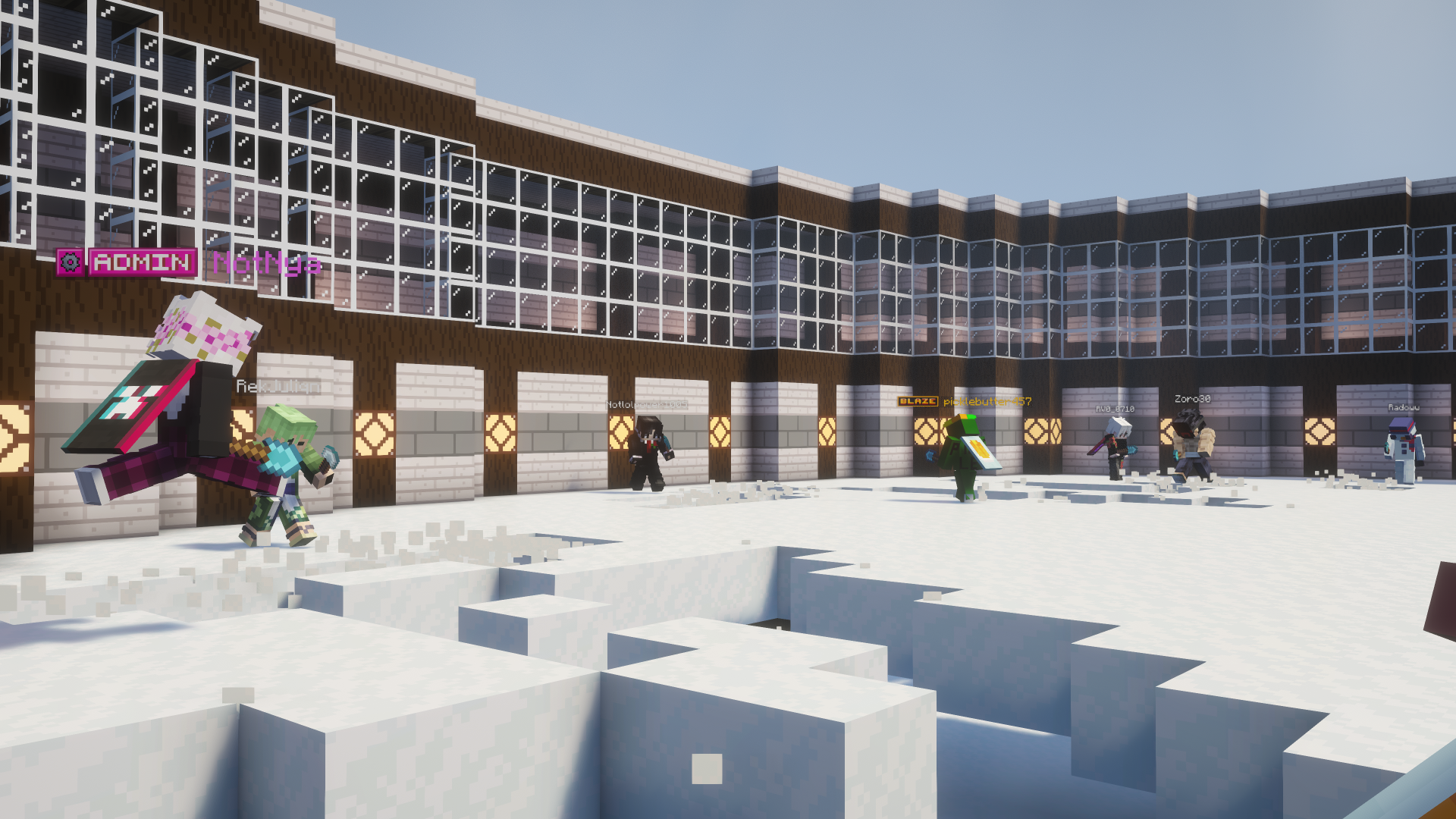 Mini Spleef arena